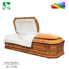 New design American style wooden casket